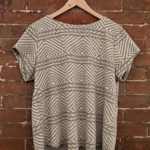 Lucky Brand Patterned Short Sleeve